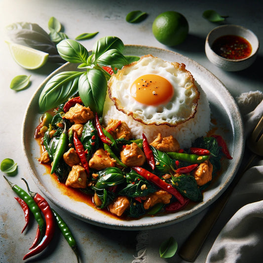 Spicy Thai Basil Chicken (Pad Krapow Gai)