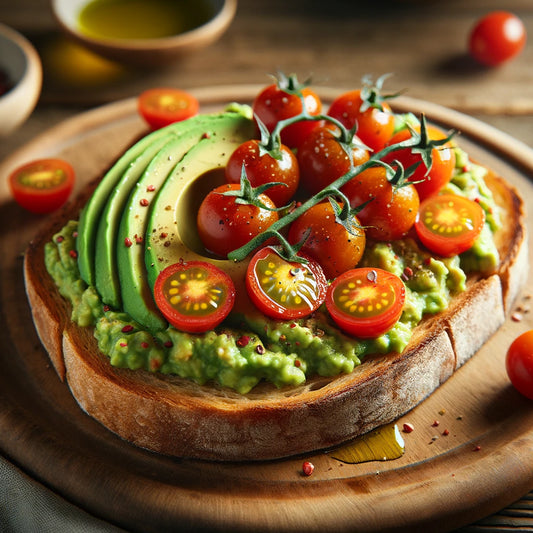 Quick & Healthy Avocado Toast with Cherry Tomatoes Recipe: A Nutritious Start to Your Day