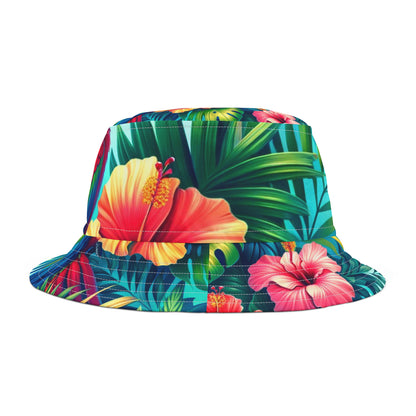 "Island Breeze" Tropical Paradise Bucket Hat