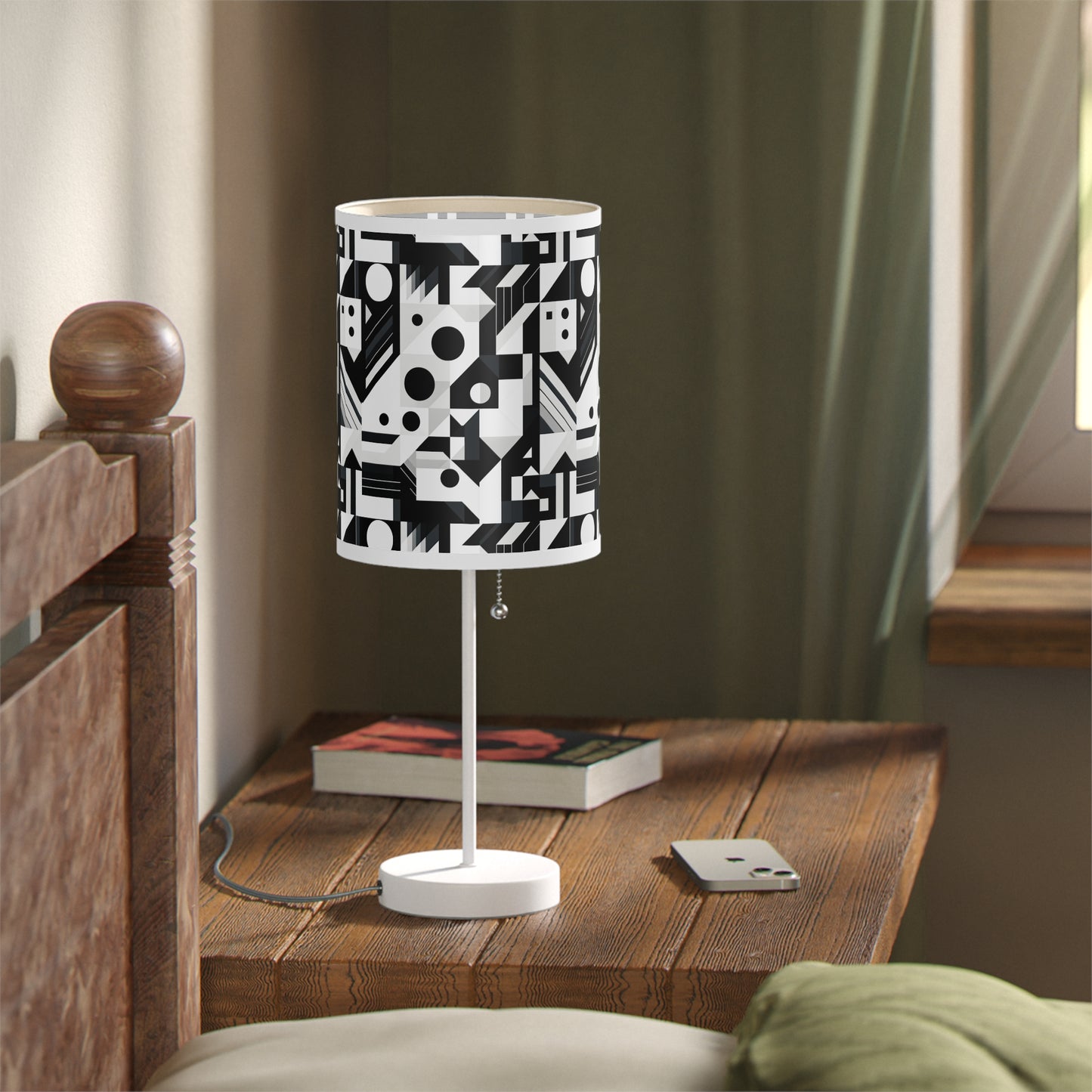 Modernist Contrast Table Lamp