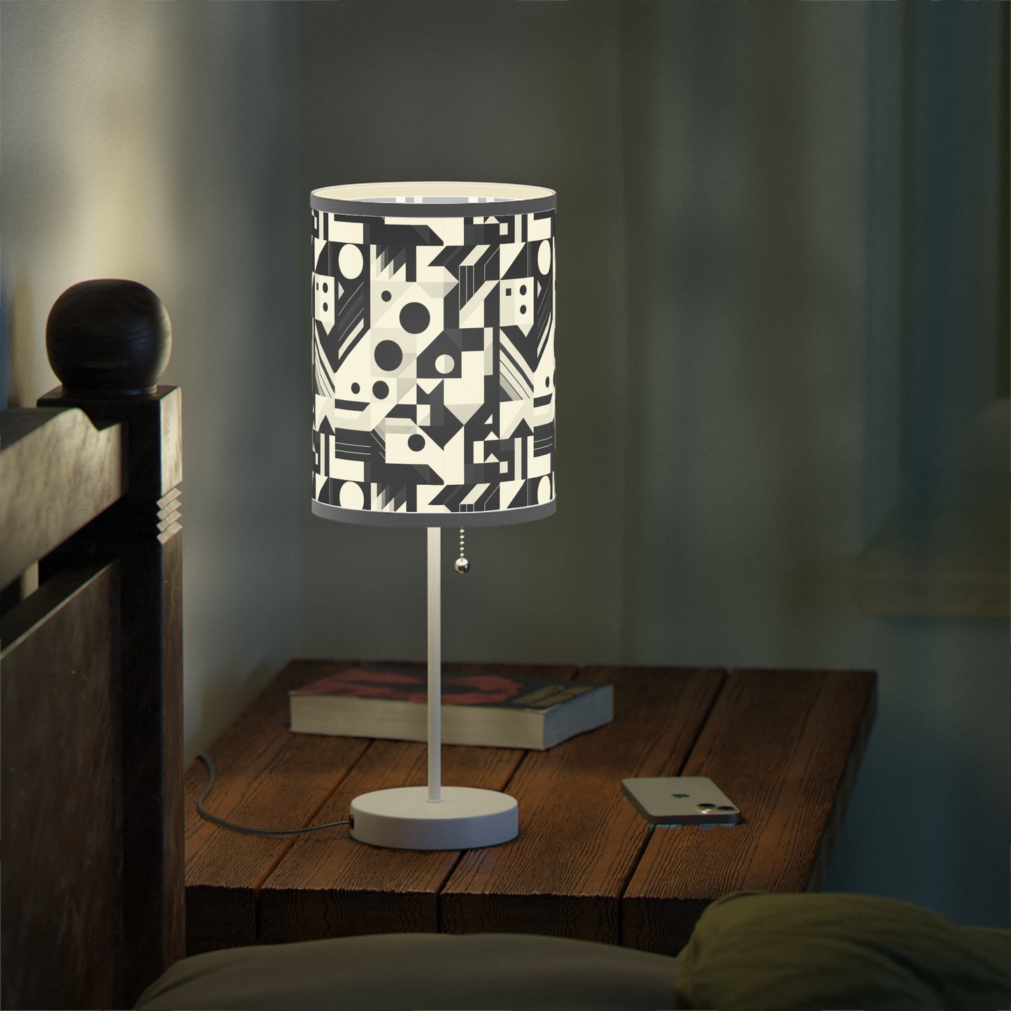 Modernist Contrast Table Lamp