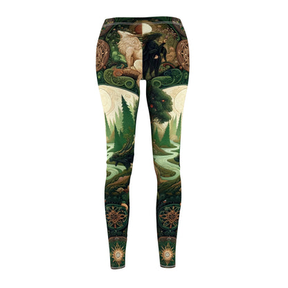 EnchantedForest Women's Leggings: Mystical Charm