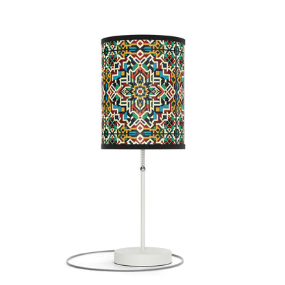 Marrakech Majesty Table Lamp with Moroccan Mosaic Pattern