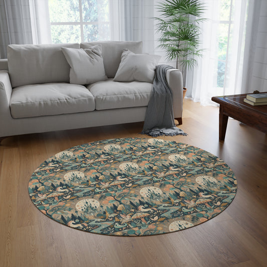 "Enchanted Realm" - Magical 60" Round Rug