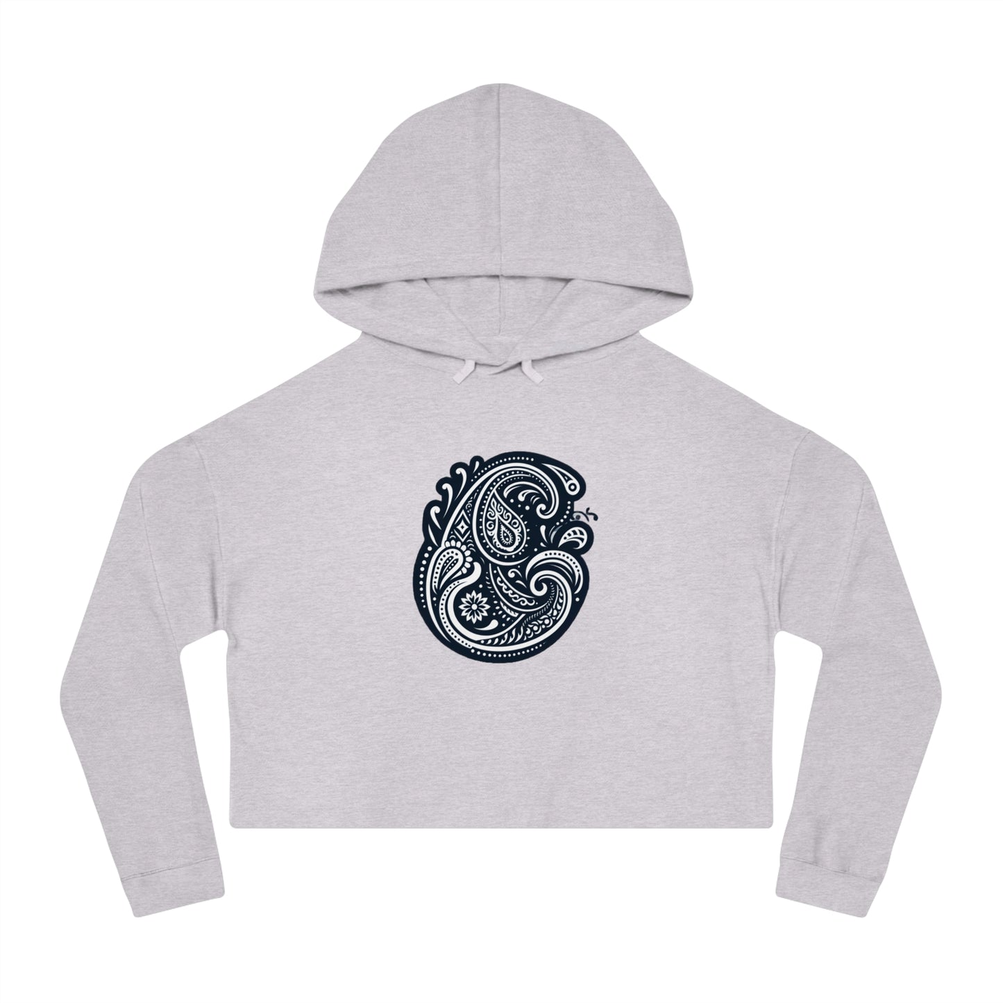 Elegant Paisley Essence Hoodie - Timeless Pattern Design