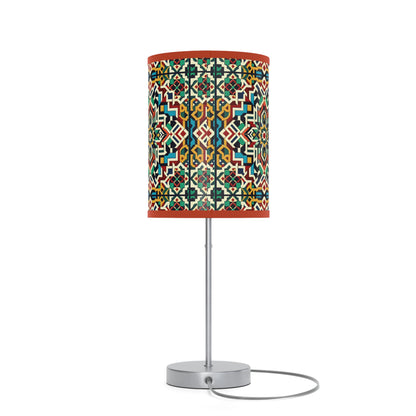 Marrakech Majesty Table Lamp with Moroccan Mosaic Pattern