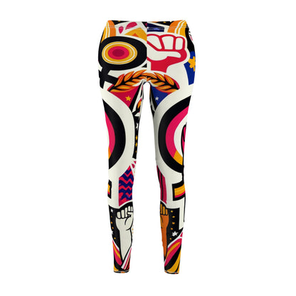 EmpowerUnity Women's Leggings: Vibrant Symbols of Strength