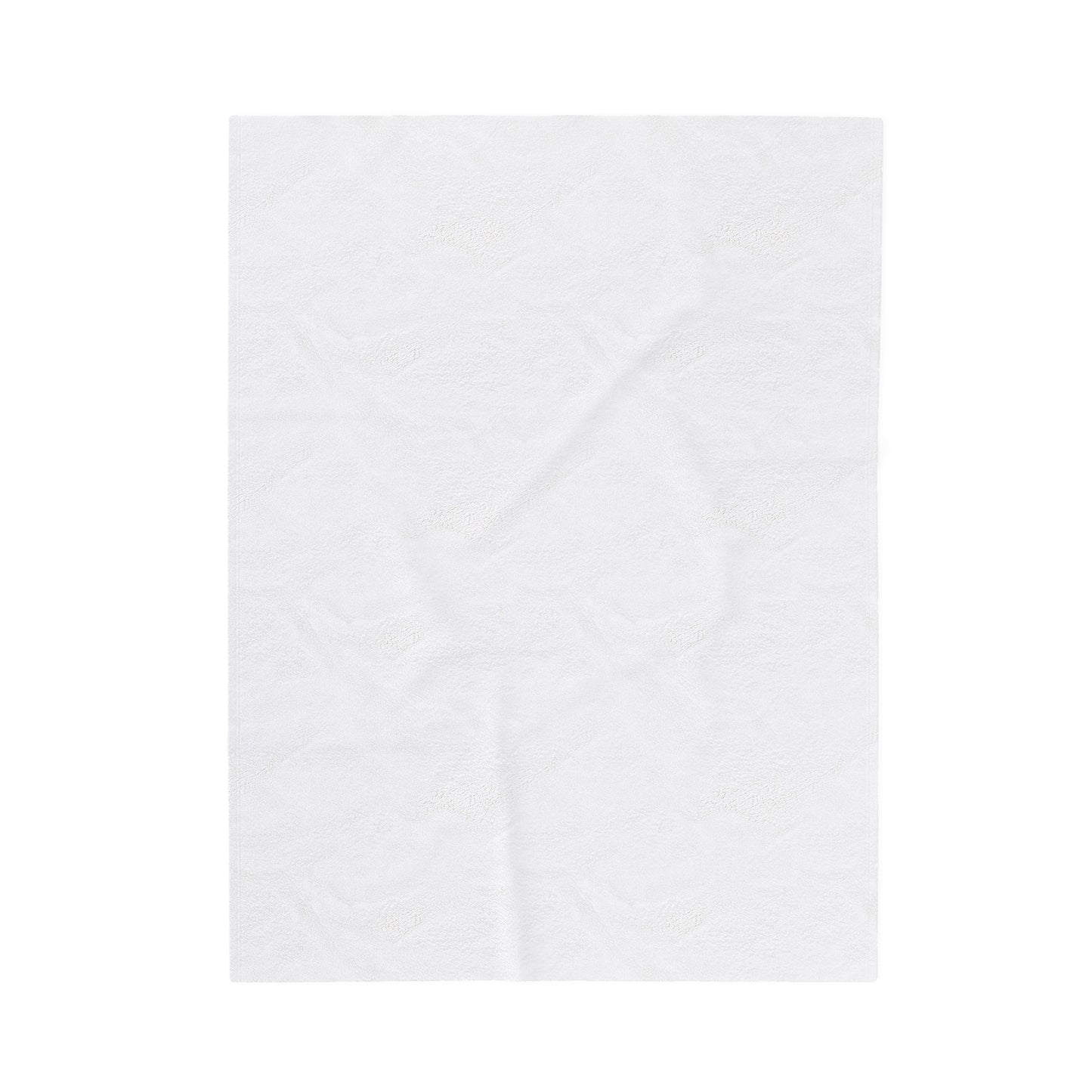 Geometric Harmony: Modern Velveteen Plush Blanket
