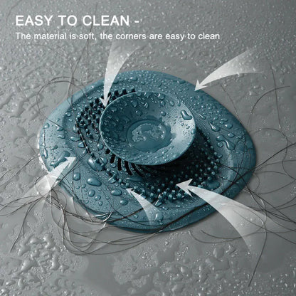 New Bathroom Washbasin Kitchen Drain Hair Catcher Sink Filter Bath Floor  Drain Plug Strainer Universal Anti-clogging Accessory