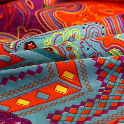 Bohemian 3D Duvet Cover Set - Vibrant Patterns for Boho Bliss