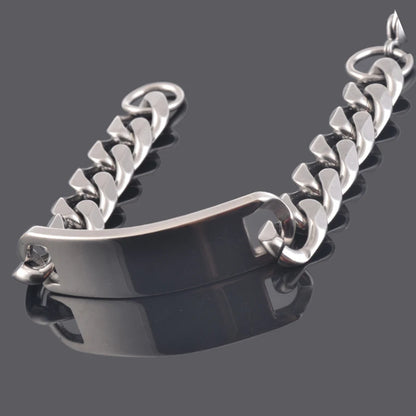 High Quality Gold Color Stainless Steel Bracelet Men Chain Link Bracelets fashion jewelry ID Bracelets Bangles 8/10/15mm