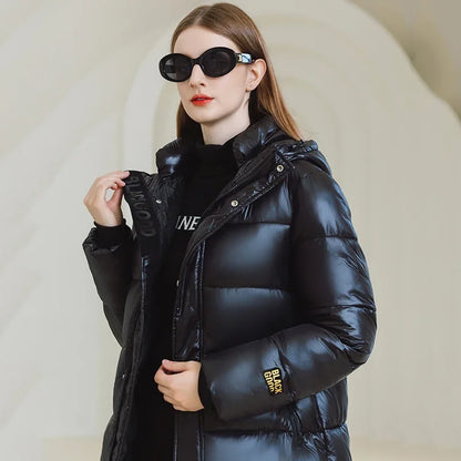 Women's Winter Jacket Parka 2024 New Coat Hooded Outwear Female Parka Thick Cotton Padded Winter Female Coats Jacket for Women
