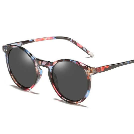 Classic Polarized Retro Round Sunglasses - Timeless Elegance for Men & Women