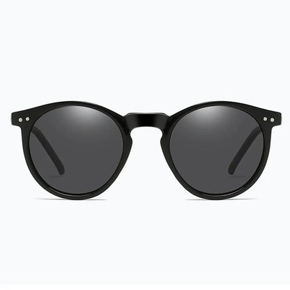 Classic Polarized Retro Round Sunglasses - Timeless Elegance for Men & Women