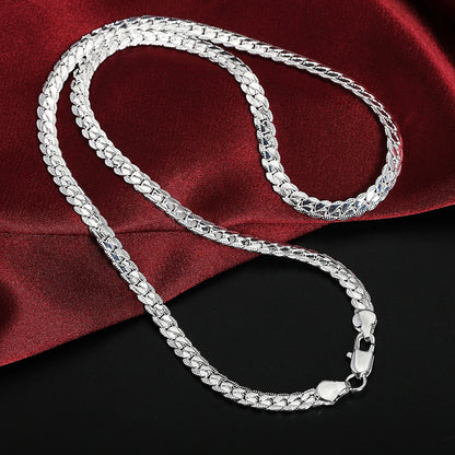 Exclusive URMYLADY 20-60cm Genuine Elegant 925 sterling Silver luxury