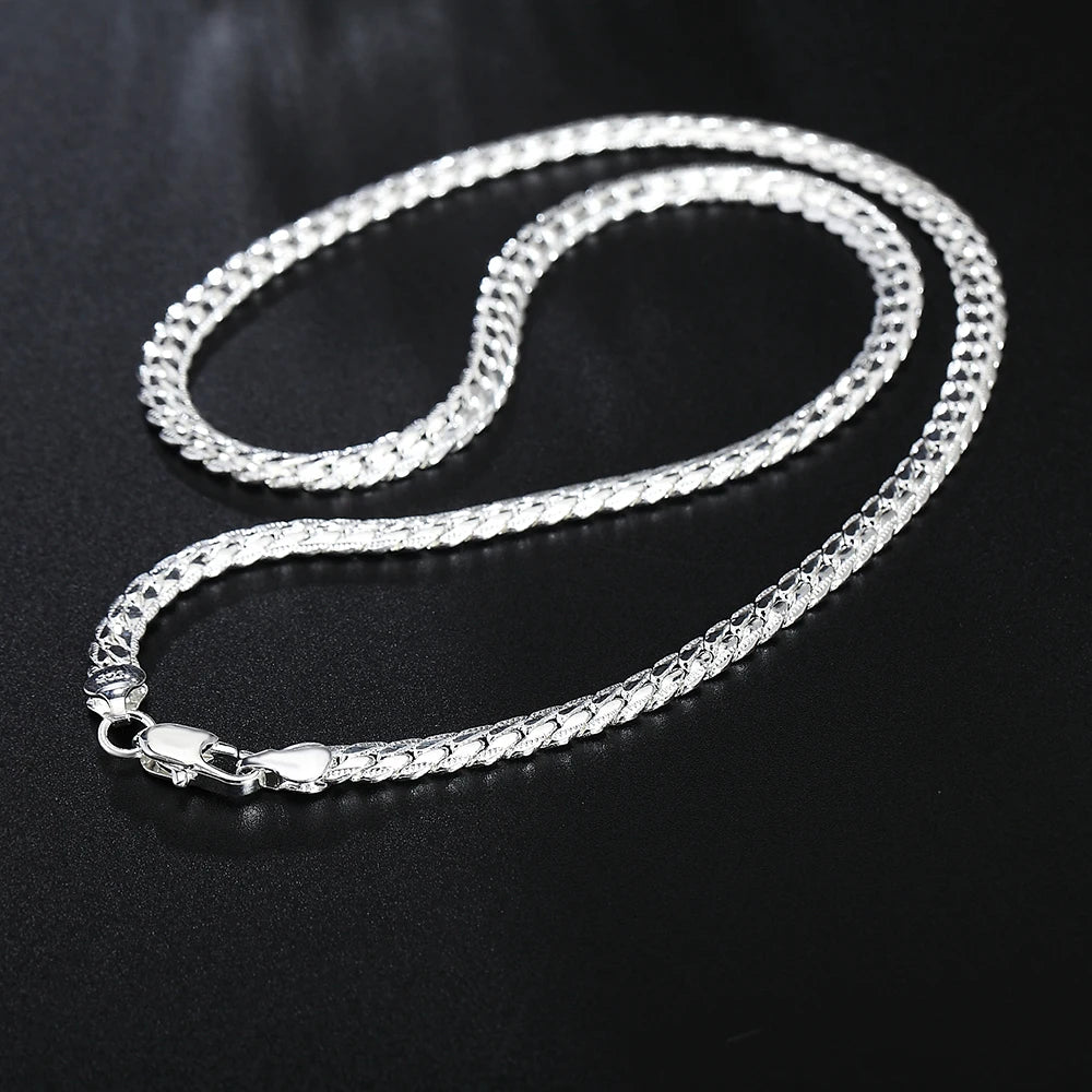 Exclusive URMYLADY 20-60cm Genuine Elegant 925 sterling Silver luxury