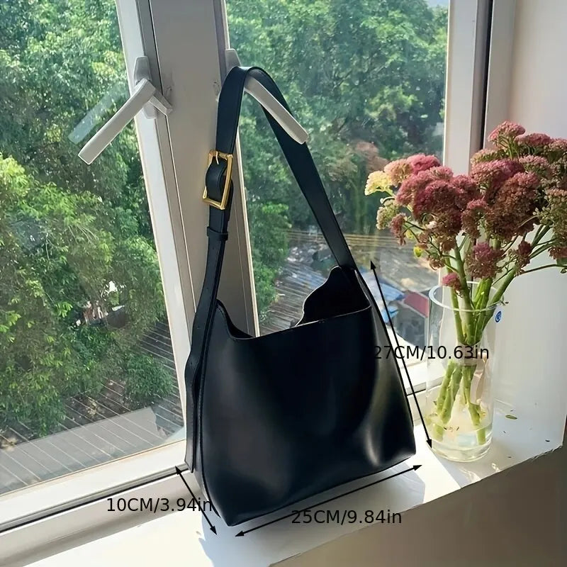 Unique Exclusive Exclusive All-Match Women Shoulder Bag Solid Fashion