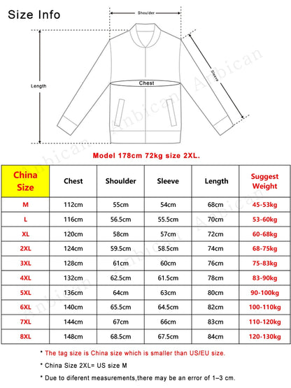 2024 New Men's Winter Jacket Thick Warm Parka Coat Korean Fashion Hooded Windbreaker Cotton Padded Thermal Jackets Plus Size 8XL