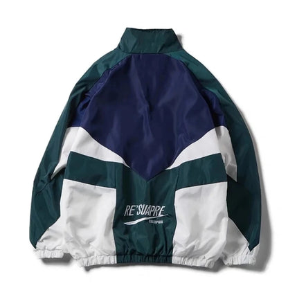 Deeptown Vintage Y2k Bomber Jacket Women Windbreak Oversized Korean Fashion Varsity Track Jackets Hip Hop Loose Outdoor Casual