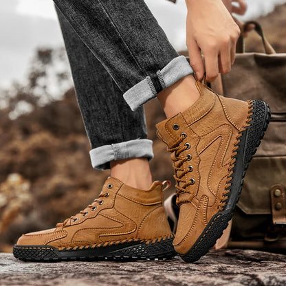 Unique Exclusive Outdoor Hiking Shoes for Men Autumn Winter Men Ankle