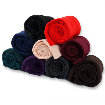 Thicken Warm Pantyhose Women Elastic Slim Fleece Tights Pantyhose Winter Theremal High Waist Solid Color Leggings Stocking Pants