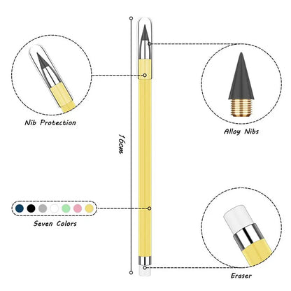 Eternal Pencil Students Special Endless Eternal Pen Pencil Constant Core No Need To Sharp Ink-free Pencil School Supplies