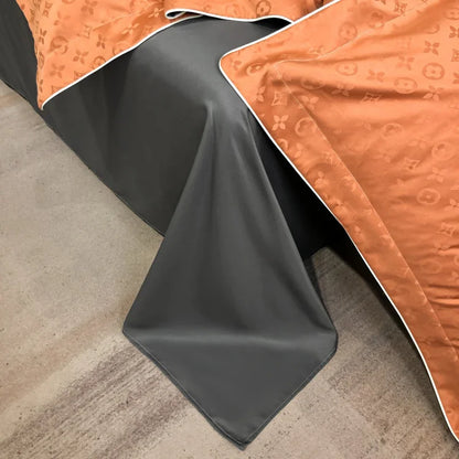 Summer Ice Silk 4-Piece Bedding Set - Luxurious Comfort for Restful Nights