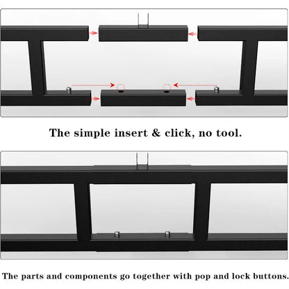 Tool Free Patio Gazebo Screw Free Easy Installation Outdoor Garden Gazebo with Netting Walls (11x11,Gray)