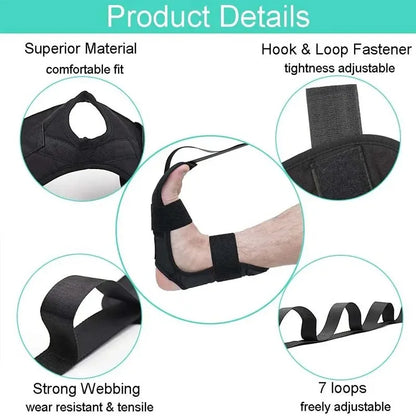 Yoga Stretch Band of Leg  Yoga Flexibility Leg Belt yoga strap Fascia Stretcher Strap for Ballet Gymnastics Trainer