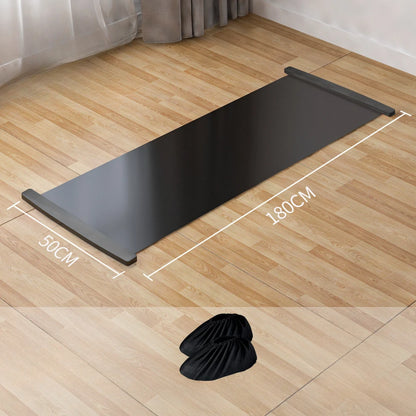 Sliding Training Yoga Mat Ice Hockey Roller-Slide Board Skating Training Slide Mat Blanket for Indoor Fitness Gym Sliding Mat