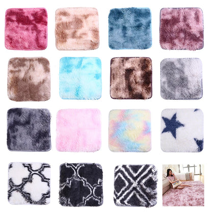 Soft Plush Anti-slip Rug Kids Nursery Room Decor Rugs Soft Velvet Mat Super Fluffy Large Area Thick Carpet For Living Bedroom