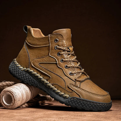 Unique Exclusive Outdoor Hiking Shoes for Men Autumn Winter Men Ankle