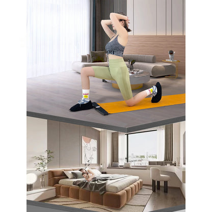 Sliding Training Yoga Mat Ice Hockey Roller-Slide Board Skating Training Slide Mat Blanket for Indoor Fitness Gym Sliding Mat