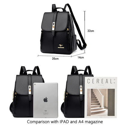Unique Exclusive Exclusive Luxury Women Leather Backpacks for Girls Sa