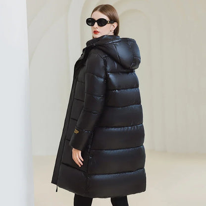 Women's Winter Jacket Parka 2024 New Coat Hooded Outwear Female Parka Thick Cotton Padded Winter Female Coats Jacket for Women