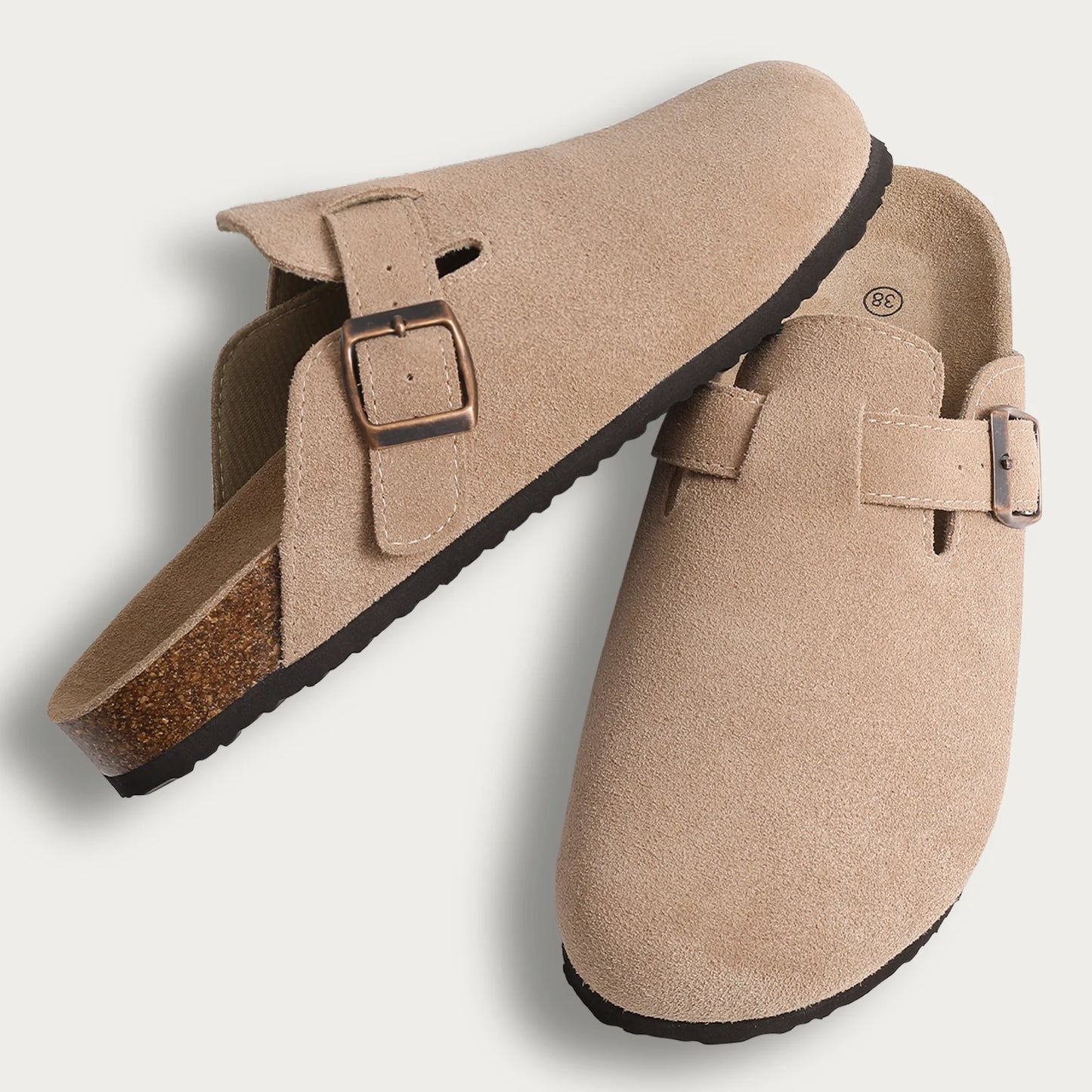 Unique Exclusive Shevalues Classic Cork Clogs Slippers Women Men Soft